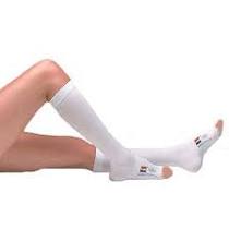 TED ANTI EMBOLISM KNEE 18MM IT WHITE XL/LONG
