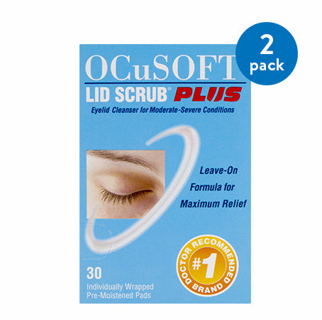 OCUSOFT PLUS EYE CLEANSER PAD BX/30