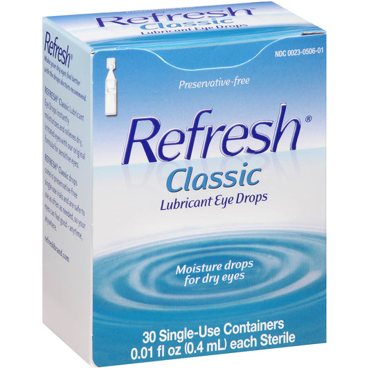 REFRESH LUBRICATING EYE DROP U/D 30