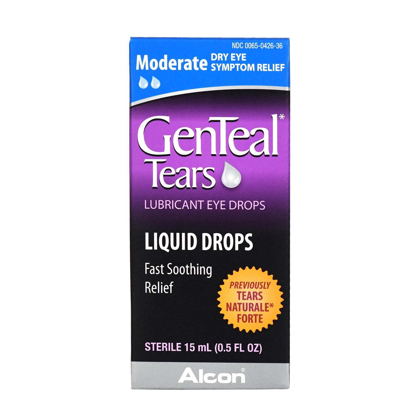GENTEAL LUBRICANT EYE DROP MODERATE 15 ML