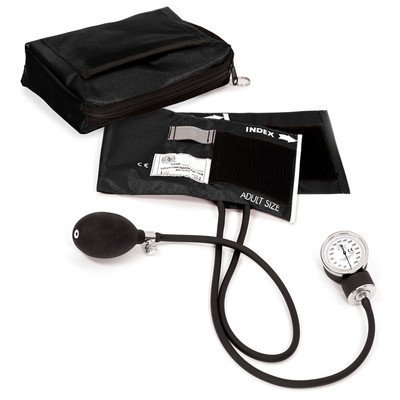 BP KIT MANUAL ANEROID NYLON ADULT BLK