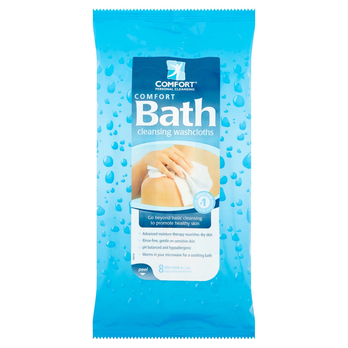COMFORT BATH CLEANSING WASHCLOTH 8