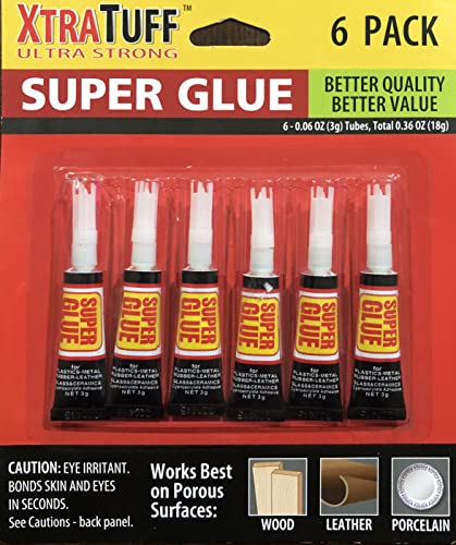 SUPER GLUE 6 PK