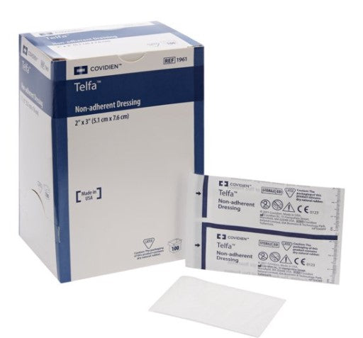 TELFA OUCHLESS DRESSING ST 2 X 3" (100)