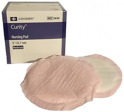 CURITY NURSING PAD 5" ROUND 12