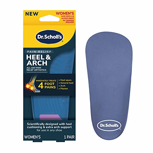 DR SCHOLLS HEEL & ARCH PAIN RLF ORTH WOM PR