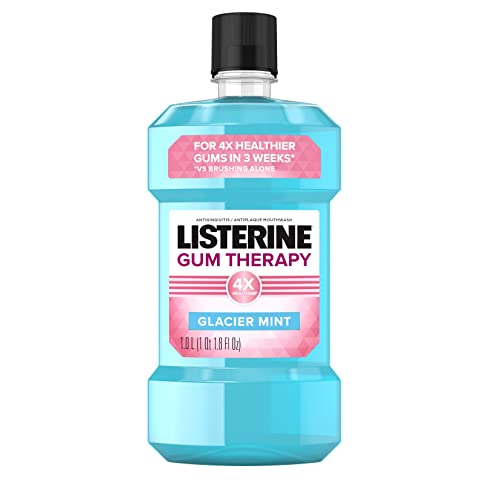 LISTERINE GUM THERAPY GLACIER MINT MTHWASH 1L