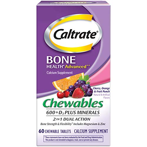 CALTRATE BONE HEALTH ADVANCED CHEWABLE TAB 60