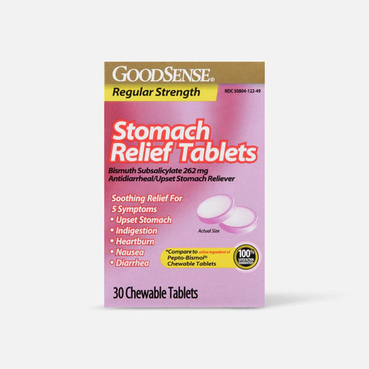 GS BISMUTH TAB PINK 30