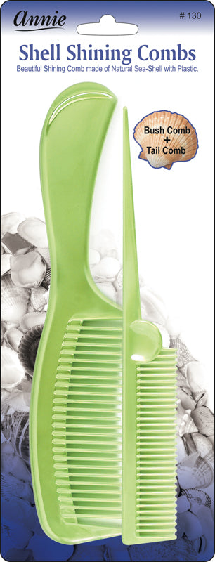 ANNIE SHELL SHINING COMB (BUSH/TAIL) #130