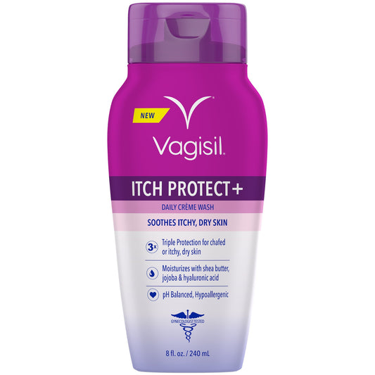 VAGISIL ITCH PROTECT + WASH 8 OZ