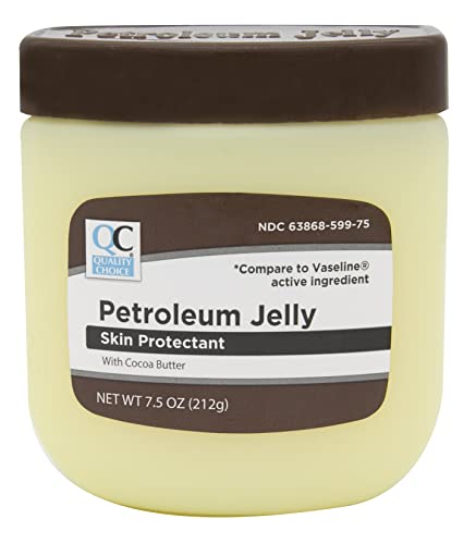 QC PETROLEUM JELLY COCOA BUTTER 7.5 OZ