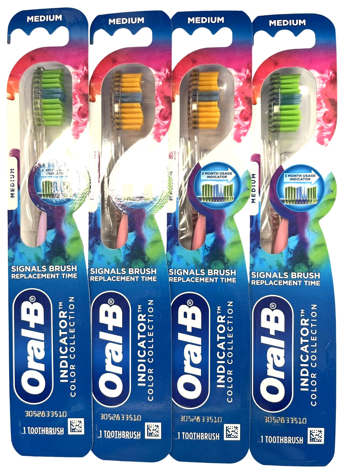 ORAL B ADVANCED CLEAN TOOTHBRUSH MEDIUM