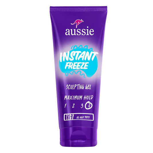 AUSSIE INST FREEZE SCULPTING GEL MAX HOLD 7OZ
