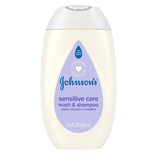 JOHNSON SENS CARE WASH & SHAM LGHT SCNT 400ML