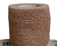 CO-LASTIC BANDAGE SELF ADH LF TAN 2" X 5 YD