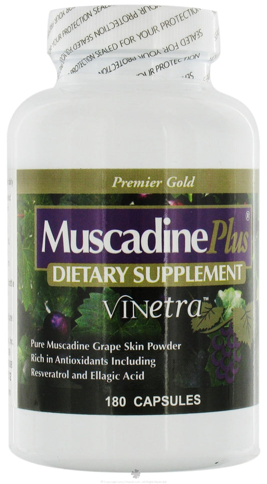 MUSCADINE PLUS VINETRA CAP 180