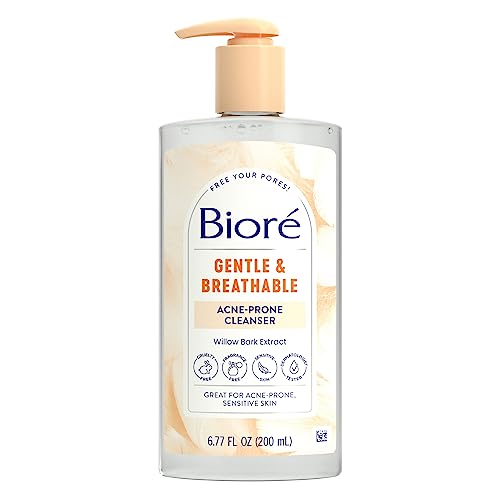 BIORE GENTLE & BR ACNE-PRONE CLEANSER 6.77 OZ