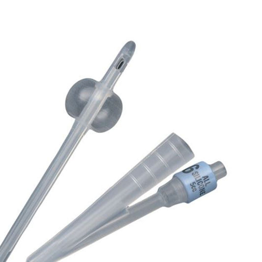 CATHETER FOLEY SILICONE 5 CC 18FR EA