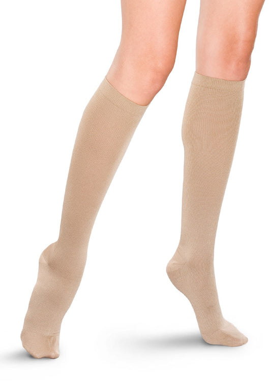 KNEE HIGH 15-20 TROUSER SOCK KHAKI SM TF