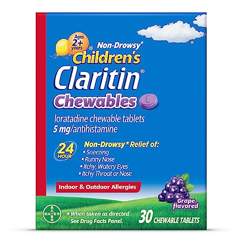 CLARITIN CHILDREN 24HR CHEW TAB 5 MG GRAPE 30