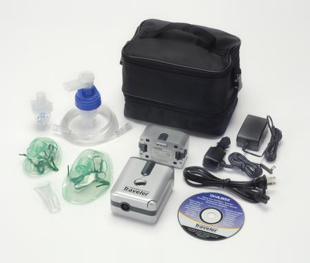 NEBULIZER COMPRESSOR PORTABLE W/BATT TRAVELER