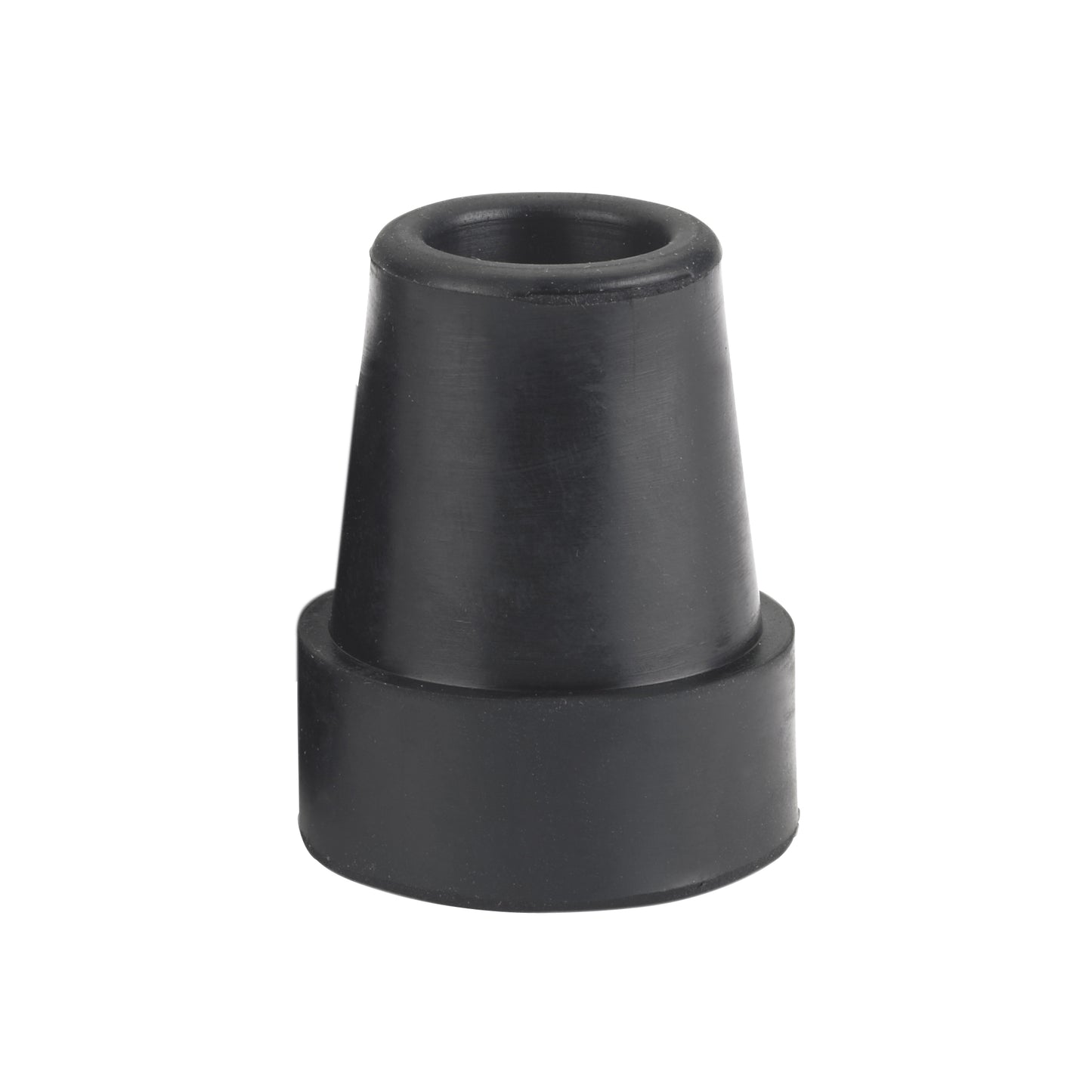 CANE TIP QUAD SM 1/2" BLACK PK/4
