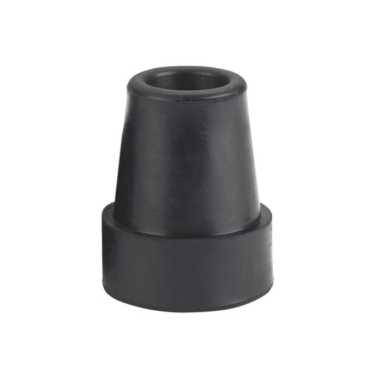 CANE TIP QUAD SM 1/2" BLACK PK/4
