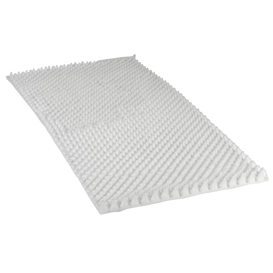 MATTRESS OVERLAY EGGCRATE HOSP 33X74X3.5" DR