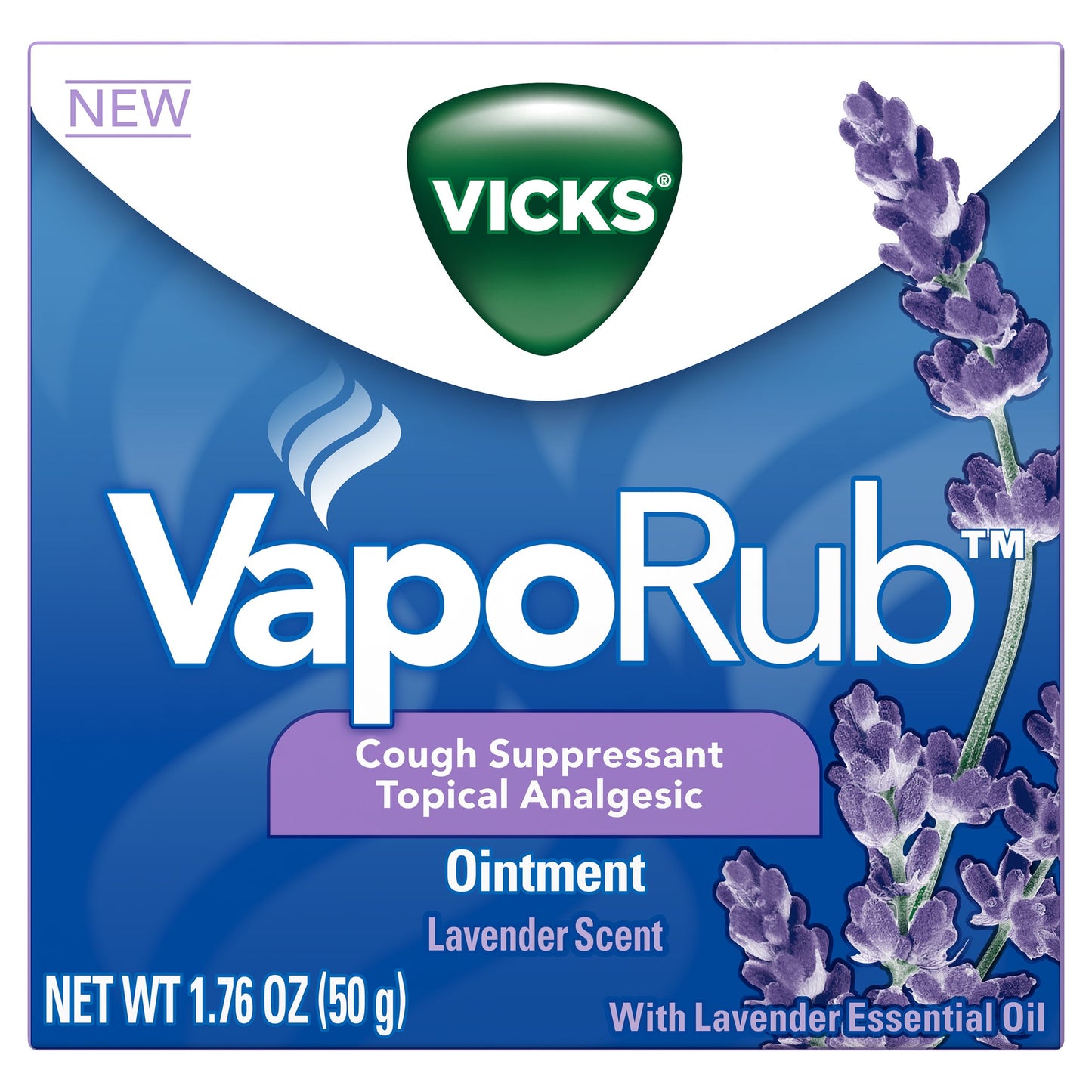VICKS VAPORUB OINTMENT LAVENDER 50 GM