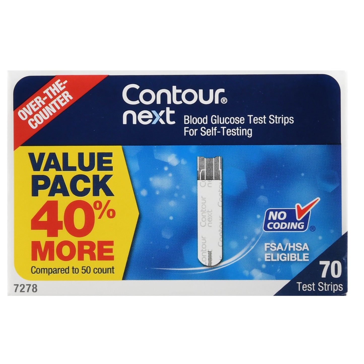 CONTOUR NEXT TEST STRIP 70 RETAIL