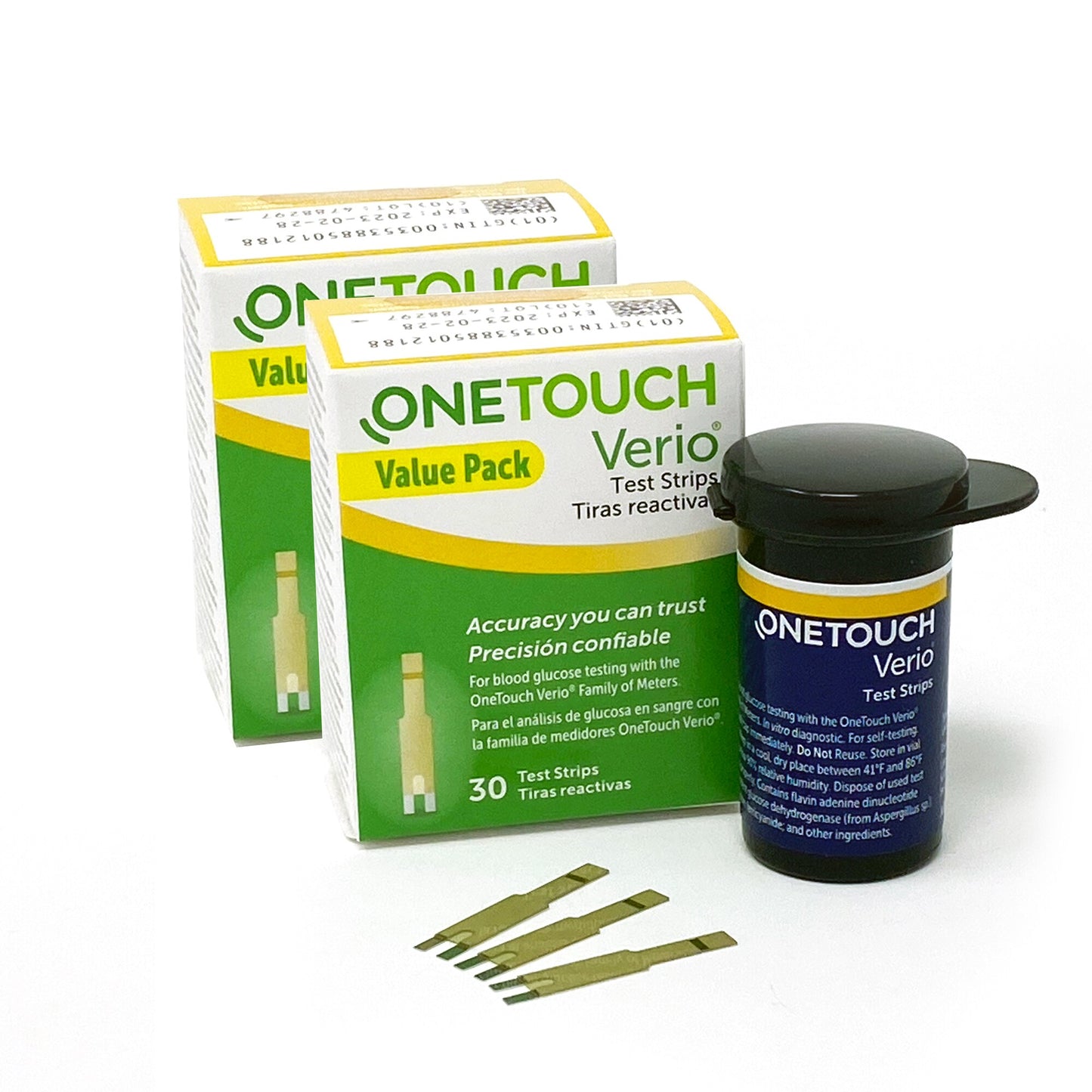 ONE TOUCH VERIO TEST STRIPS CASH BX/60