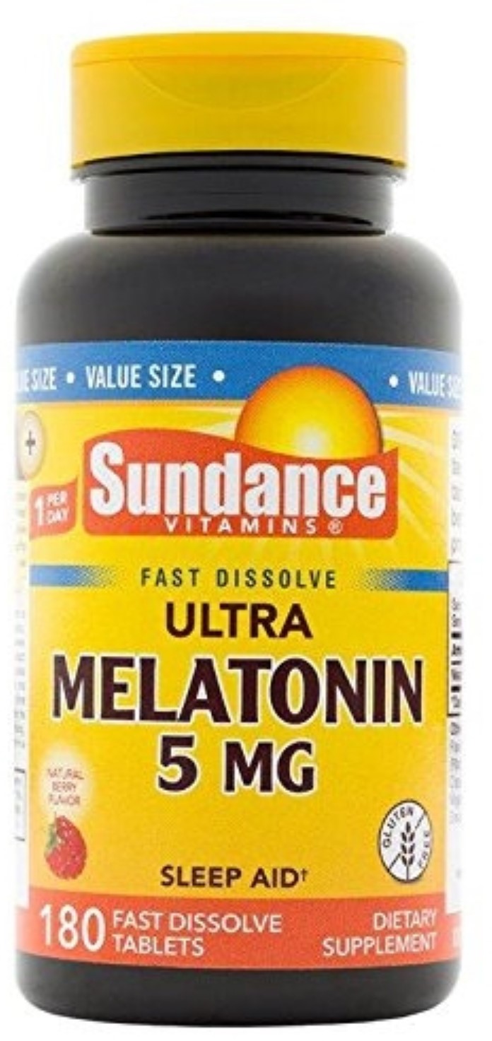 MELATONIN FAST DISSOLVE TAB 5 MG 180 SUNDANCE