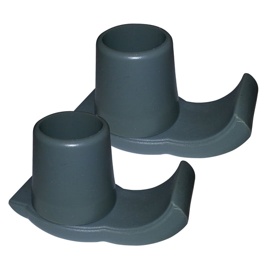 WALKER GLIDE SKI 1 1/8" GRAY PR DR