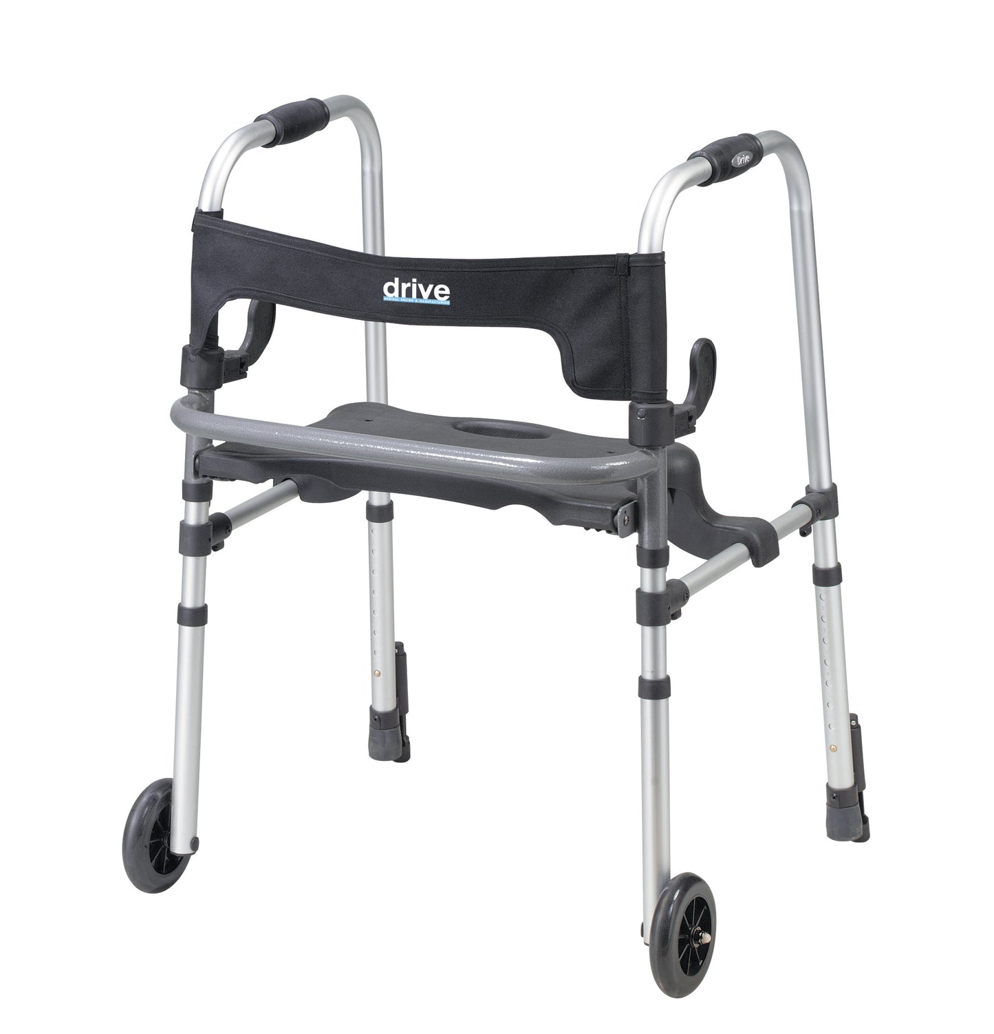 WALKER WHEELED 5" FRONT W/SEAT CLEVER LITE LS
