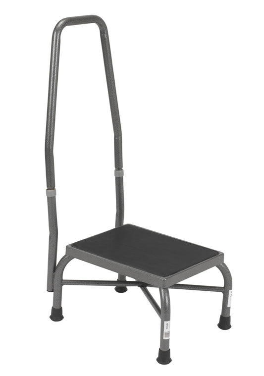 STEP STOOL W/HANDRAIL BARIATRIC 500 LB