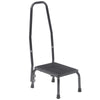 STEP FOOT STOOL W/HANDRAIL 9.5" 300LB DR