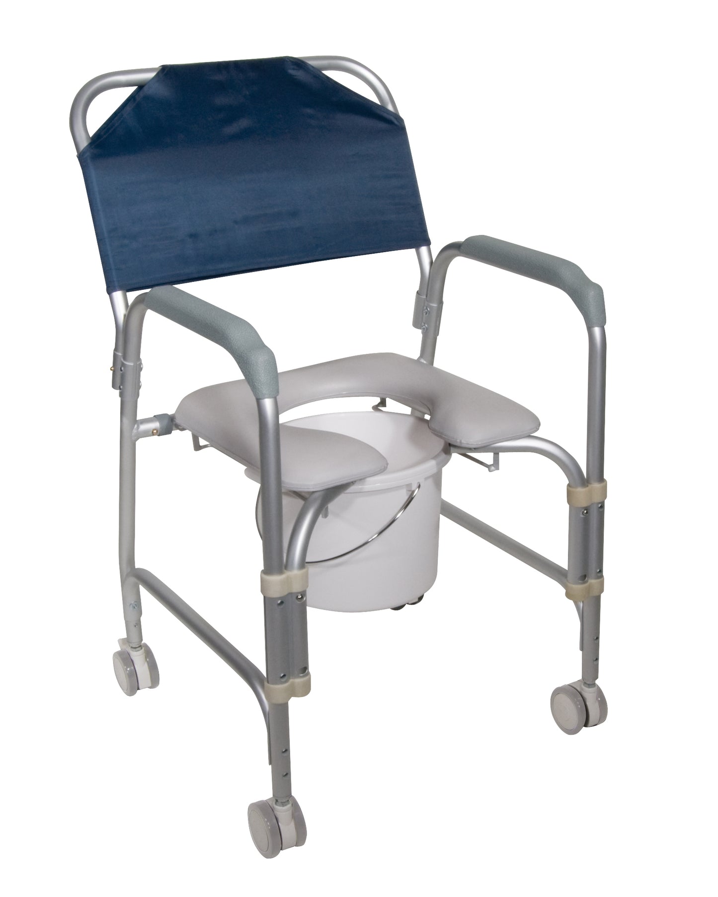 SHOWER COMMODE CHAIR W/WHEELS DRIVE