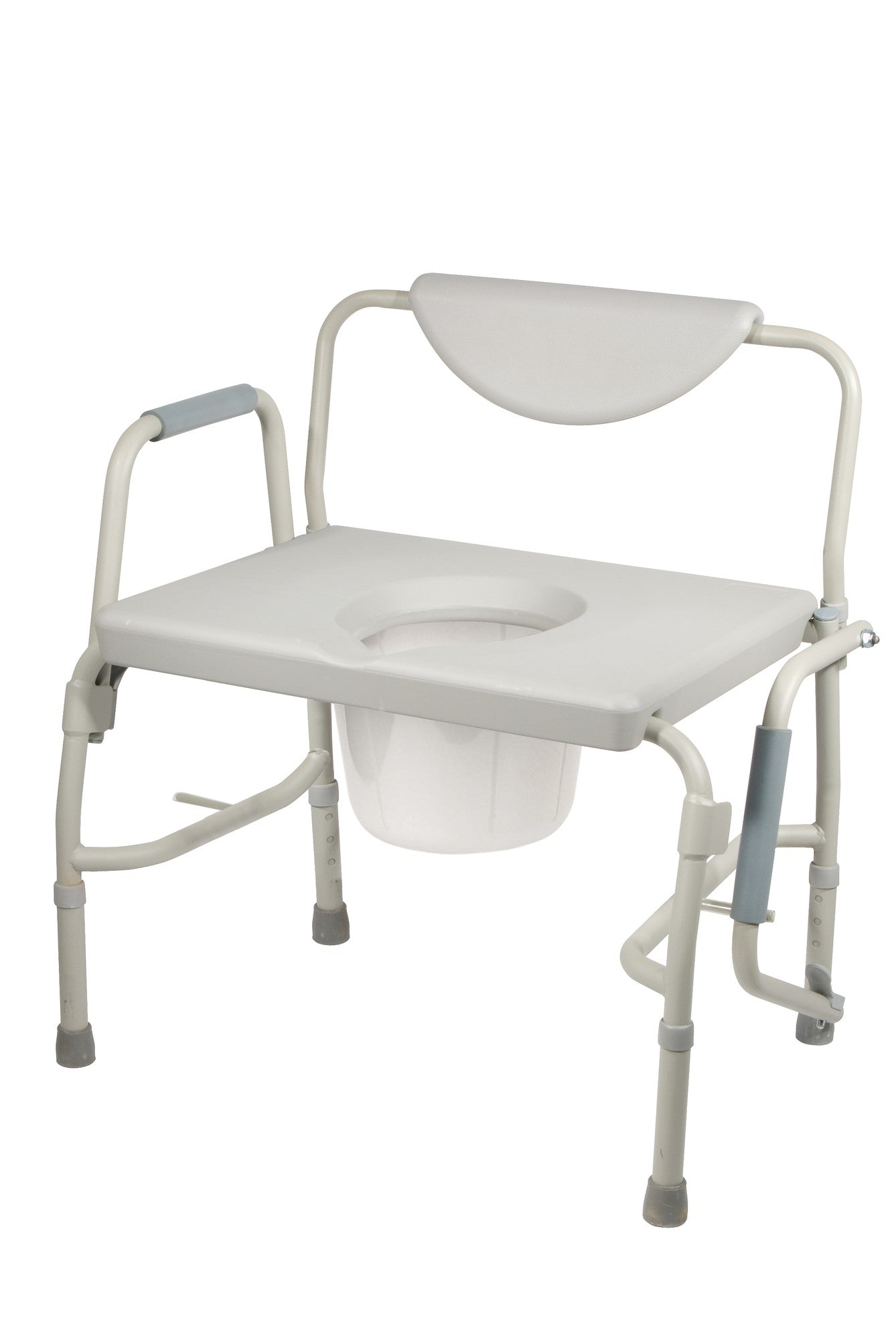COMMODE DROP ARM HD BARIATRIC 1000 LB