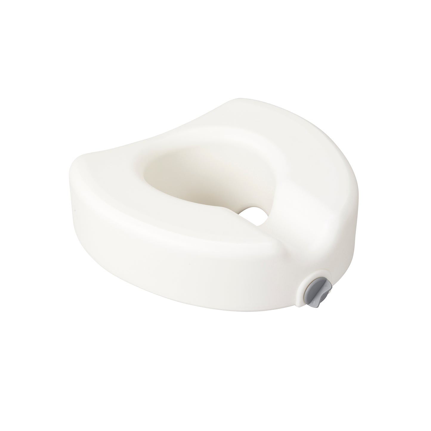 TOILET SEAT RAISED LOCK 4.5" DR