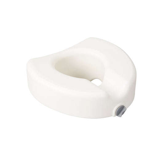 TOILET SEAT RAISED LOCK 4.5" DR