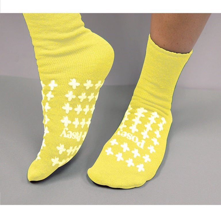 SOCKS NON-SKID LF ORANGE STD PR #6239