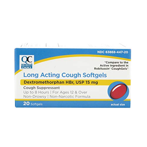 QC DEXTROMETHORPHAN LONG LAST COUGH SGEL 20
