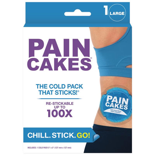 PAIN CAKES COLD PACK RE-STICKABLE 5" ROUND LG