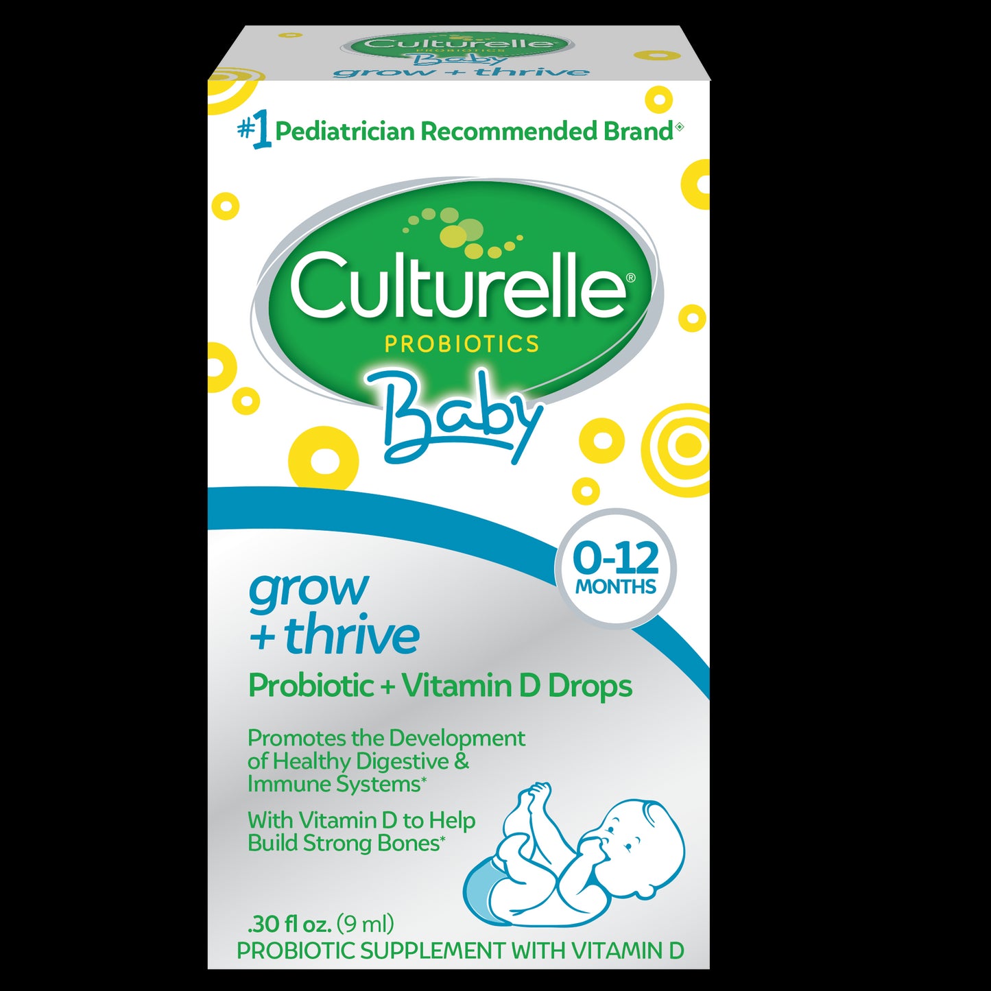 CULTURELLE BABY GROW & THRIVE DROPS (0-12 MO)