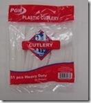 PLASTIC CUTLERY ASSORTED 51 CT