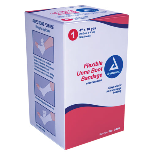 UNNA BOOT BANDAGE W/CALAMINE 4" X 10'