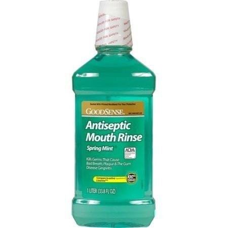 GS ANTISEPTIC MOUTHRINSE SPRING MINT 33.8 OZ