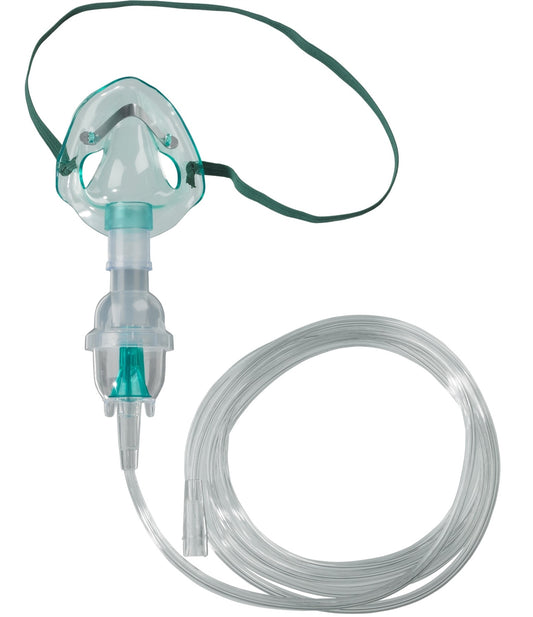NEBULIZER MASK KIT ADULT W/MEDICATION PORT
