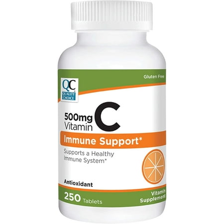 QC VITAMIN C TAB 500 MG 250